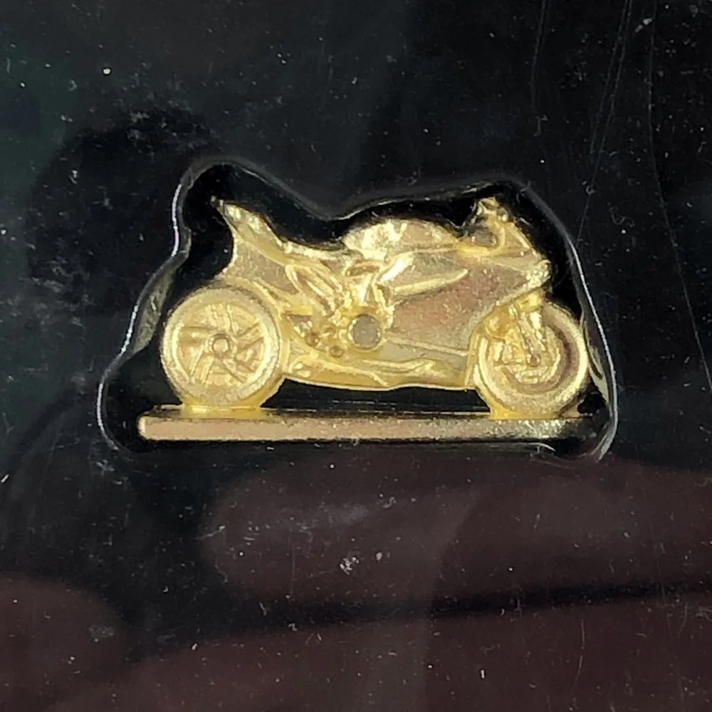 Monopoly Gold Colored Game Pieces